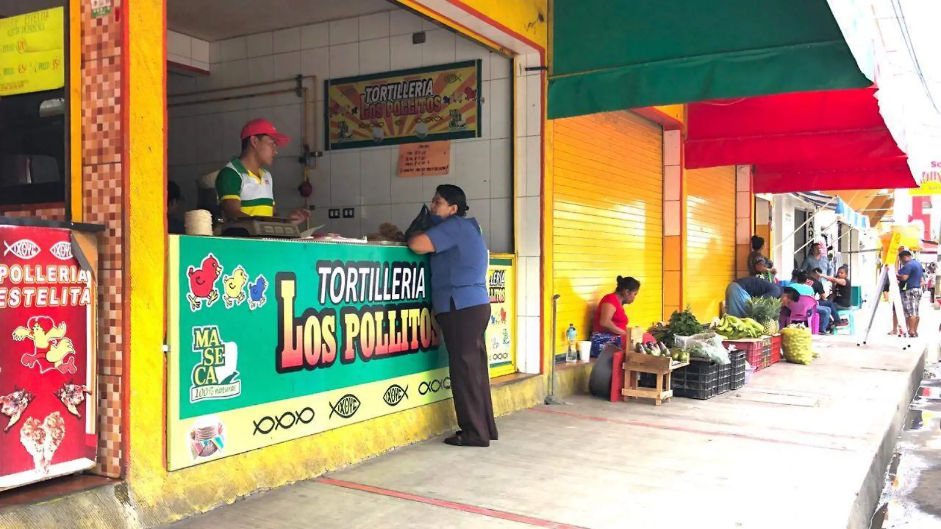 Tortilleria-sin cubrebocas